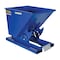Vestil Light Duty Self-Dump Hopper .50 Cubic Yard 2000 lb Blue D-50-LD - alternate 1